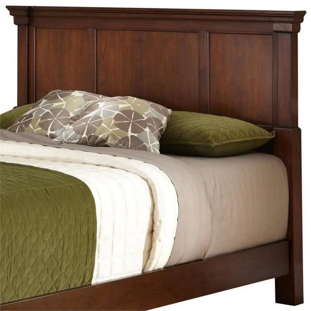 Brown Wood King Headboard P395994