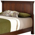 Brown Wood King Headboard P395994