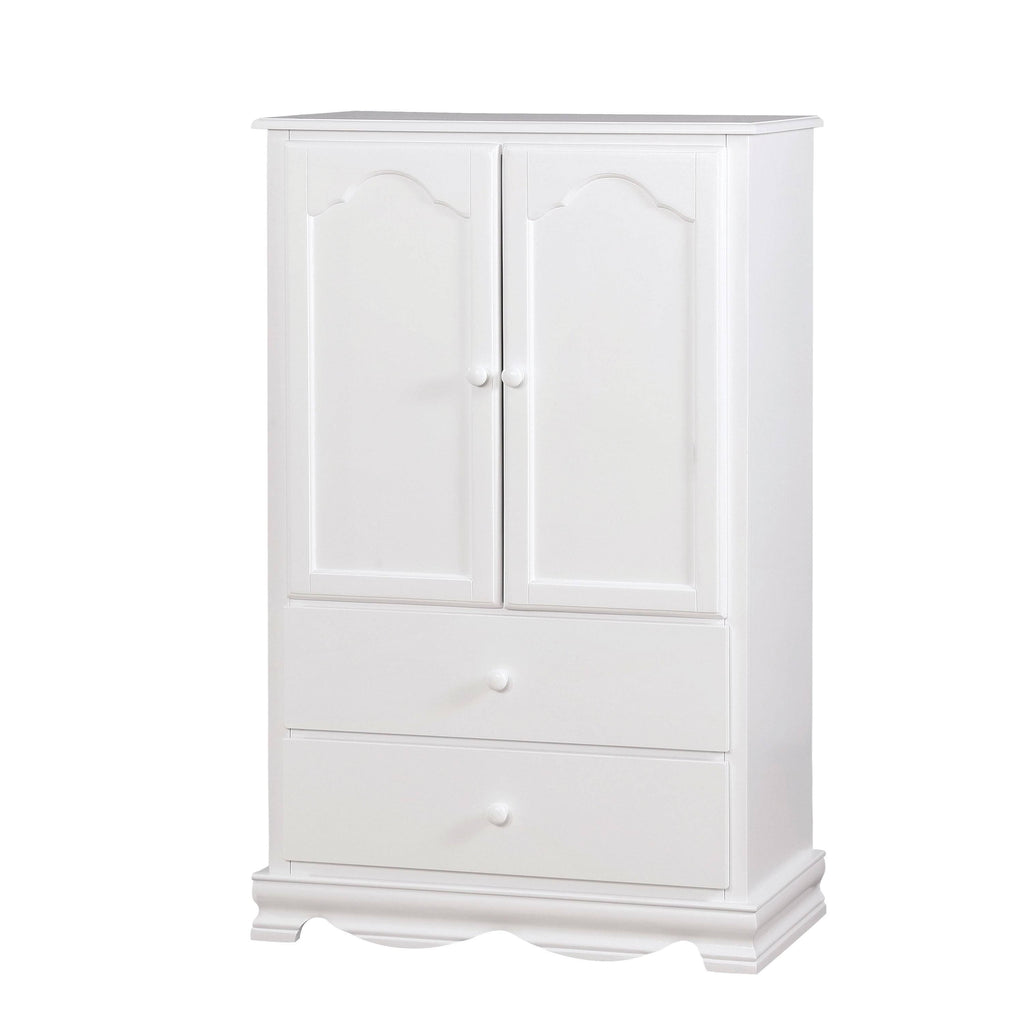 Pink Solid Wood Youth Armoire D77672