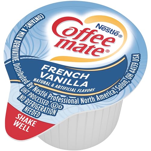 French Vanilla Liquid Coffee Creamer Singles, Box of 180 H23572