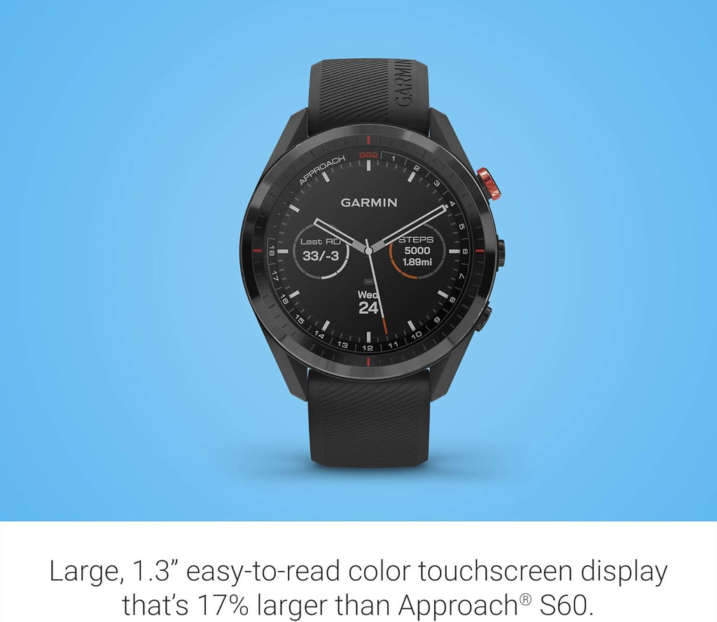 Black Golf GPS Watch K80056