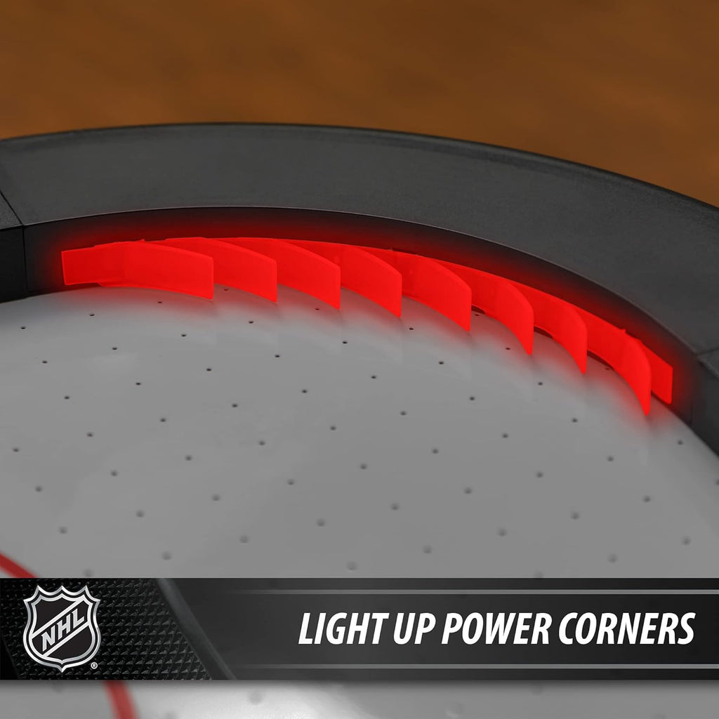 NHL Air Hockey Table with Automatic LED Electronic Scoring T7849