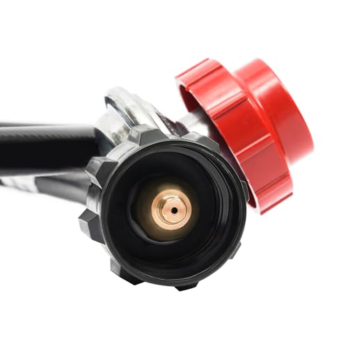 Portable Double Propane Gas Burner Cast Iron Stove with 1.5m Propane Regulator Hose X2637