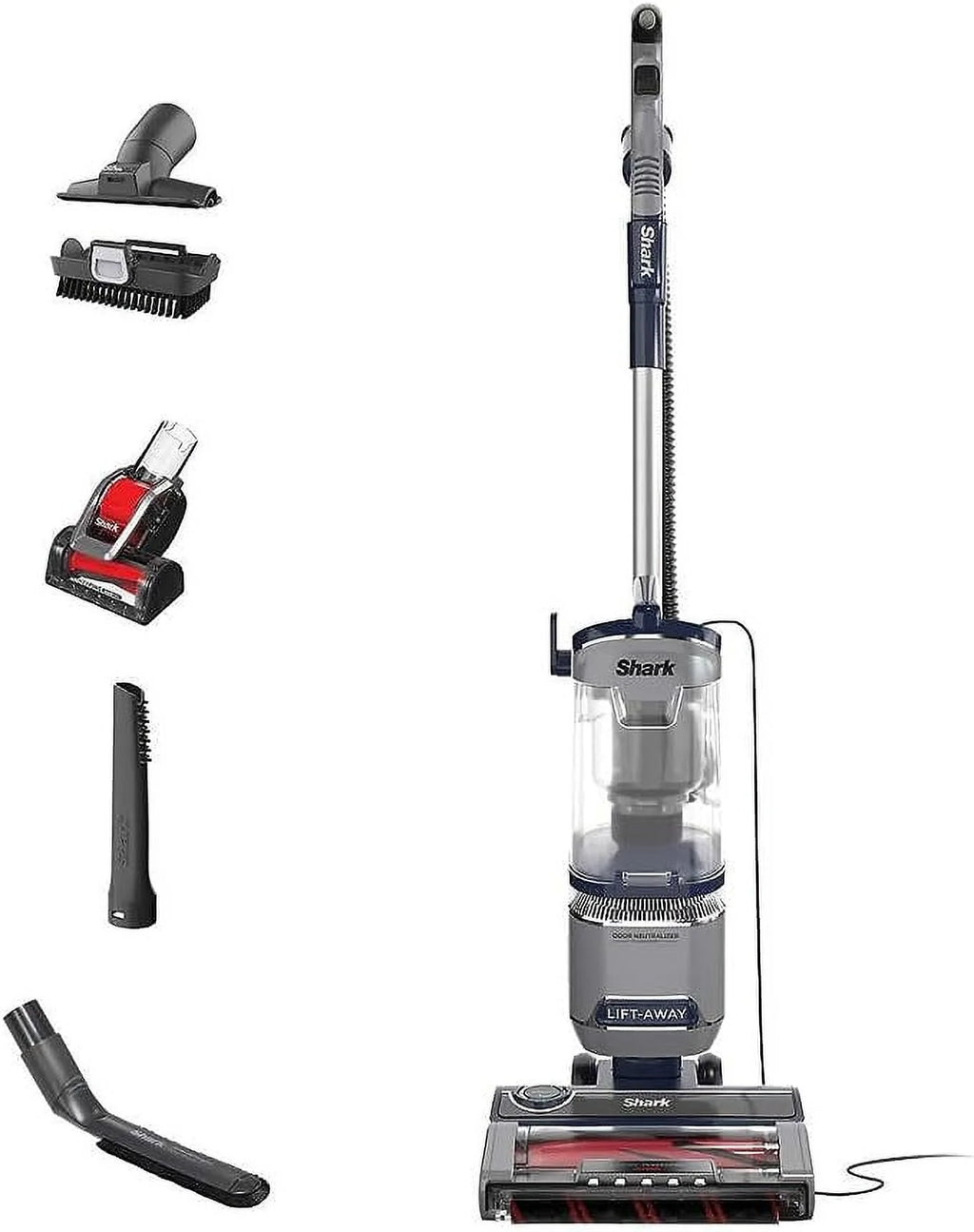 Open Box Navy Upright Vacuum Q517480