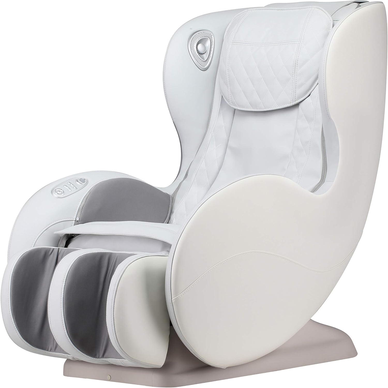 Beige Massage Chair with Bluetooth Speaker H36018