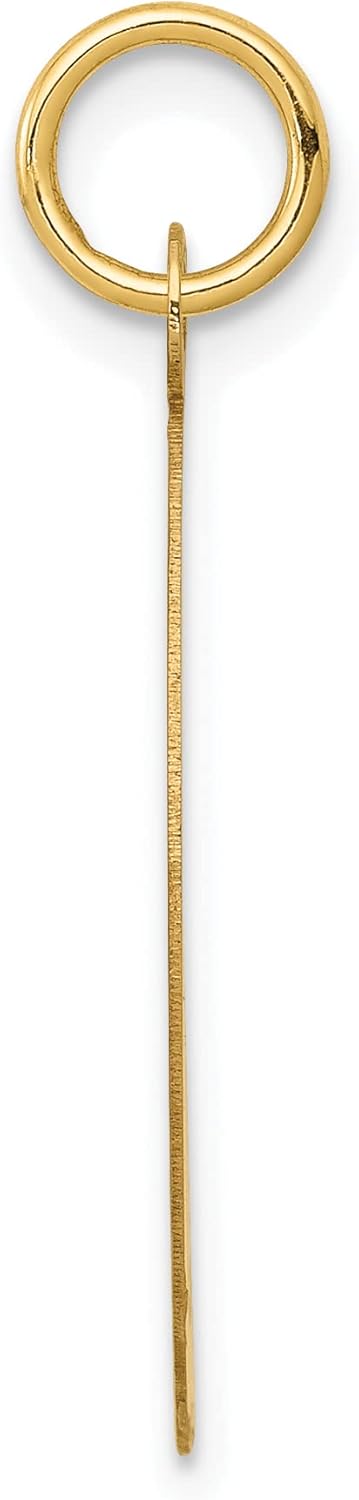 10K Yellow Gold Pendant Charm R794