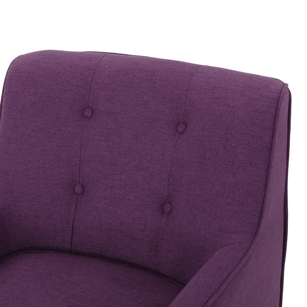 Purple Fabric Arm Chair S44066
