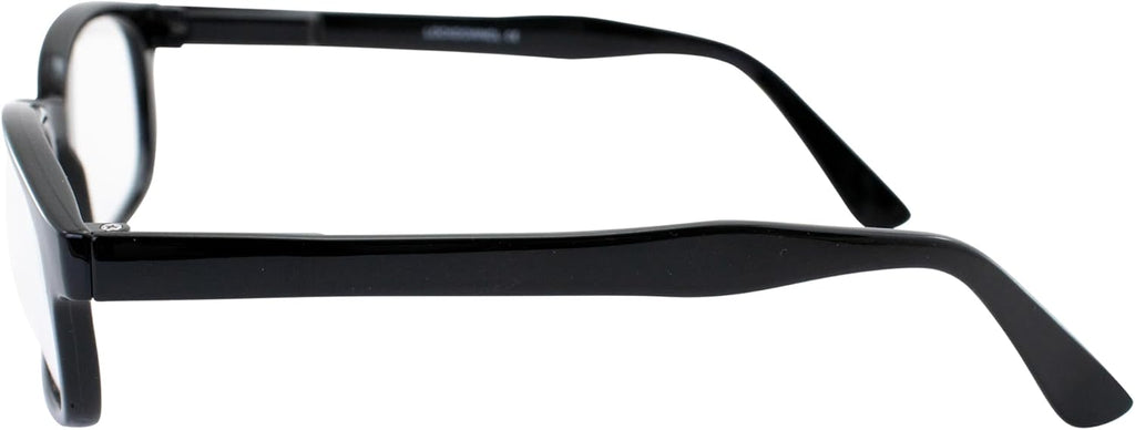 3 Pairs Motorcycle Riding Glasses with Black Frames Clear Smoke Yellow Lenses Q722