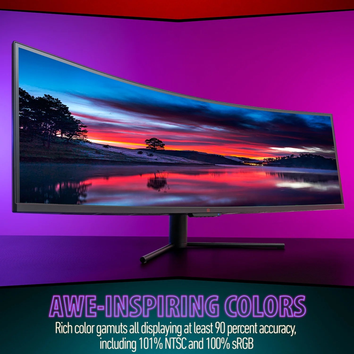 49" Curved Ultrawide 5K Gaming Monitor, 32:9, 120 Hz P9032