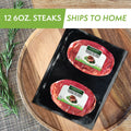 Twelve 6 oz Grass Fed Beef Filet Mignon Steaks I34863