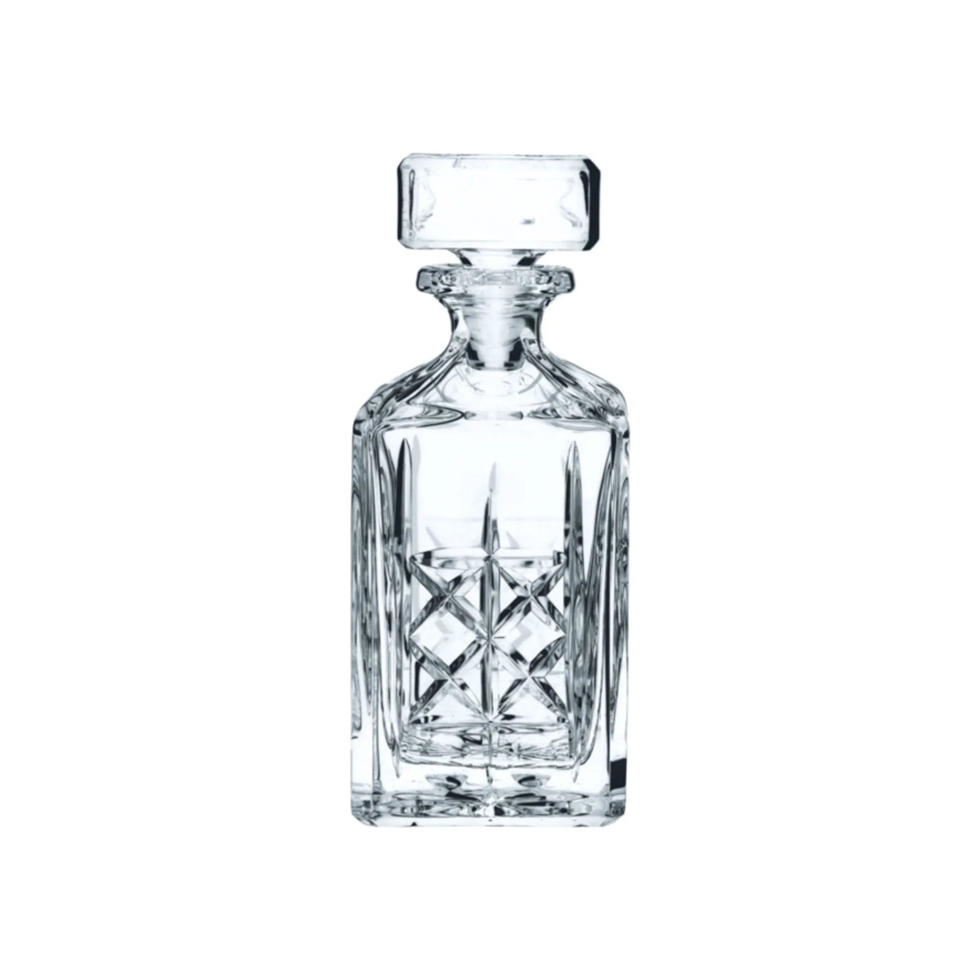 5-Piece Clear Decanter and Whiskey Glass Set S19801