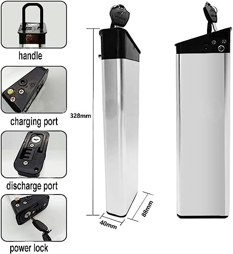 36V 10Ah Lithium Ion Folding Ebike Battery Q31791