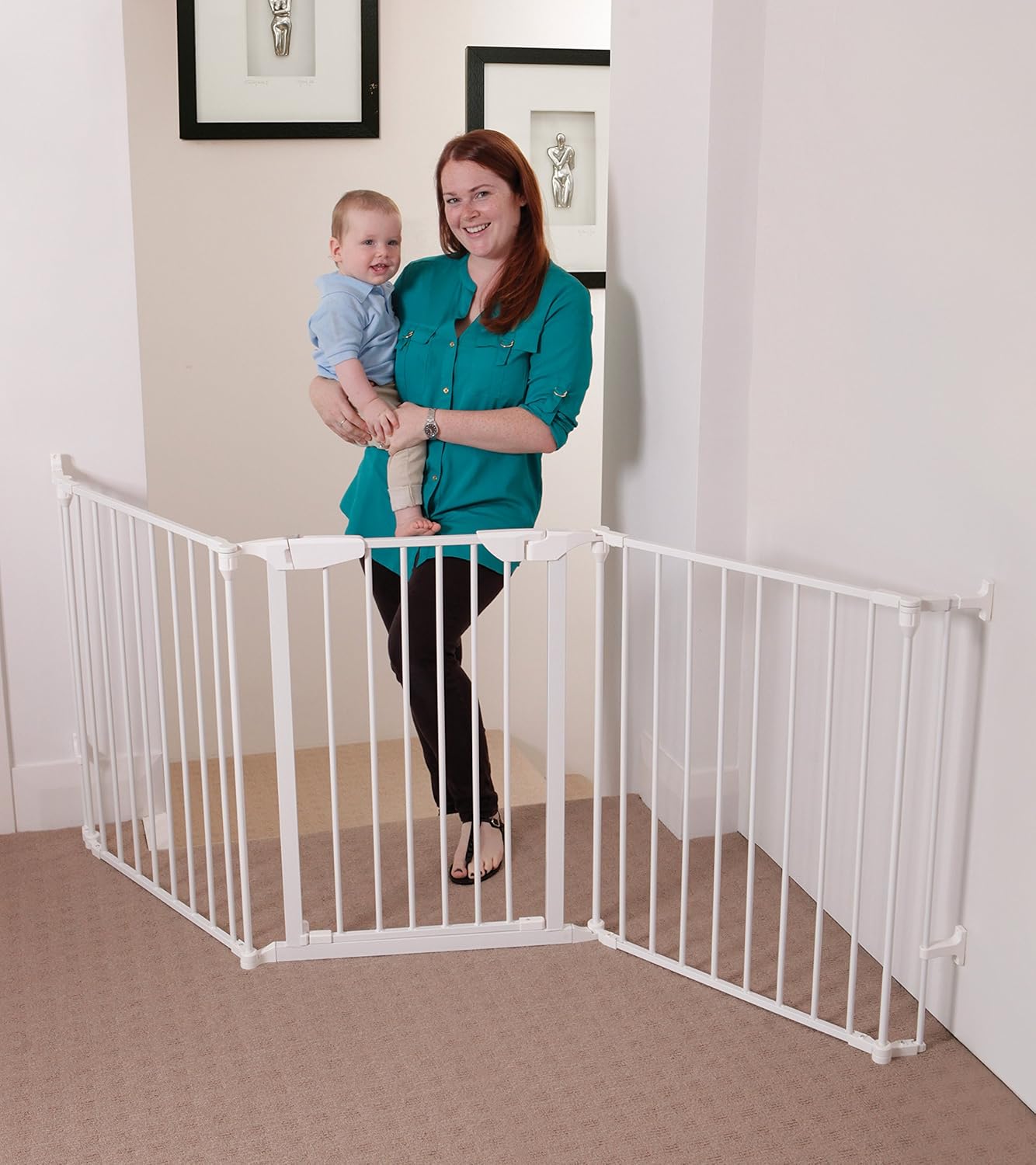 White Baby Gate C940896