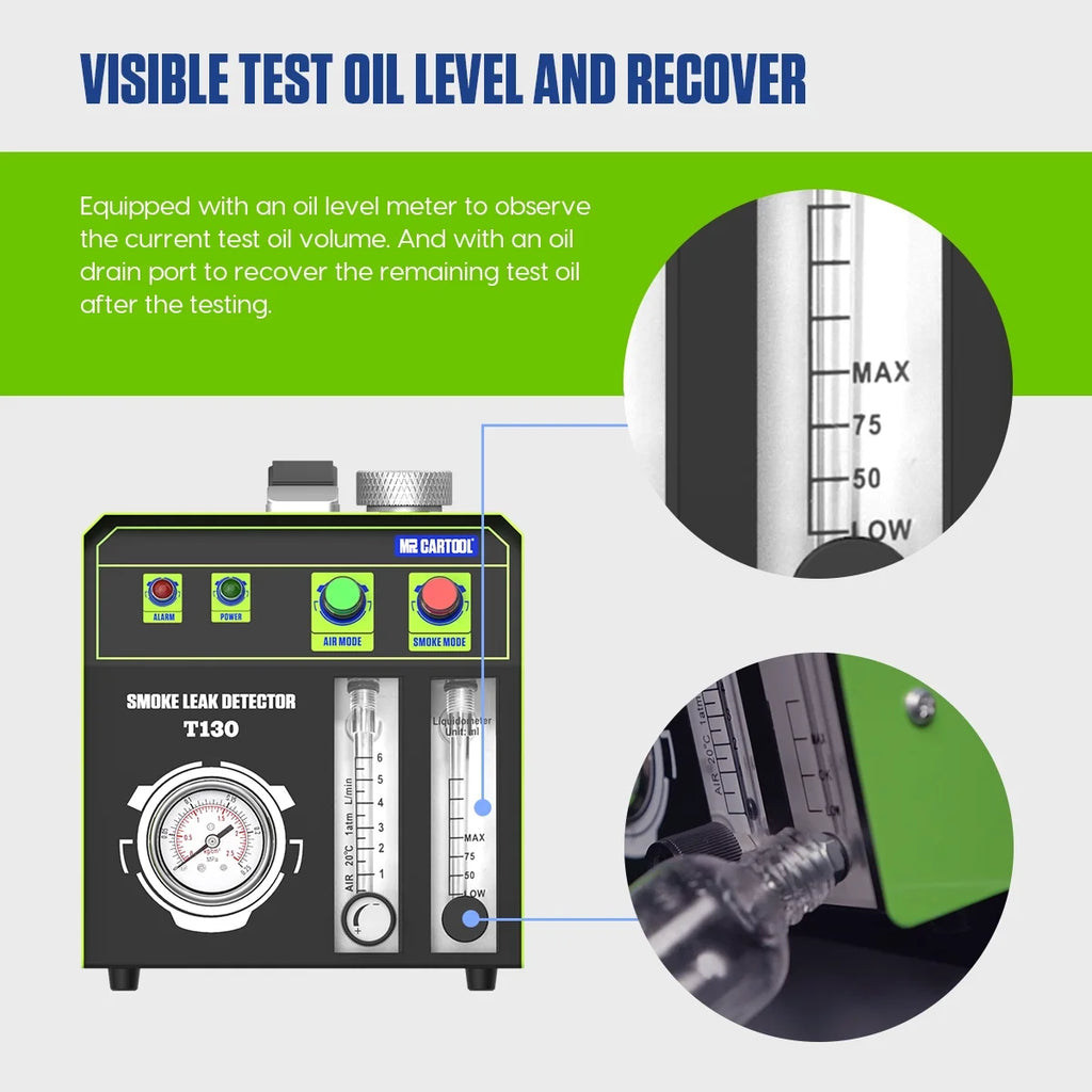EVAP Vacuum Smoke Machine with Adjustable Flowmeter A8796