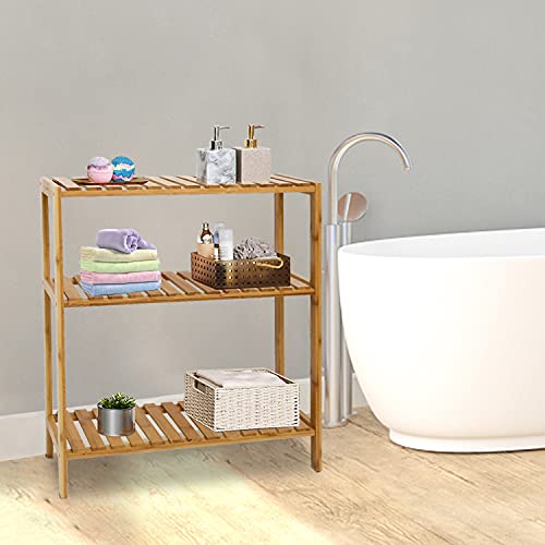 Bamboo 5-Tier Corner Shelf W189943