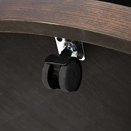 Metallic & Goldtone Finish Round Coffee Table S228031