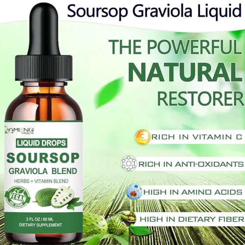 2 Fl/Oz Organic Soursop Liquid Drops H700446
