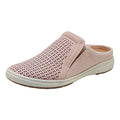 Slip-On Leather Clog with Breathable Cutouts O293