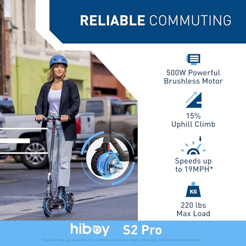 500W Motor 10" Solid Tires Folding Electric Scooter I48280
