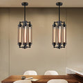 Industrial Steampunk Chandelier Vintage Pendant Light Ceiling Fixture (4 Heads) T62748