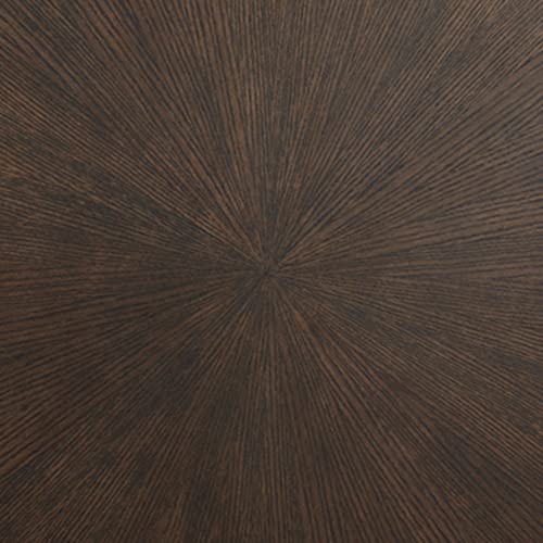 Metallic & Goldtone Finish Round Coffee Table S228031