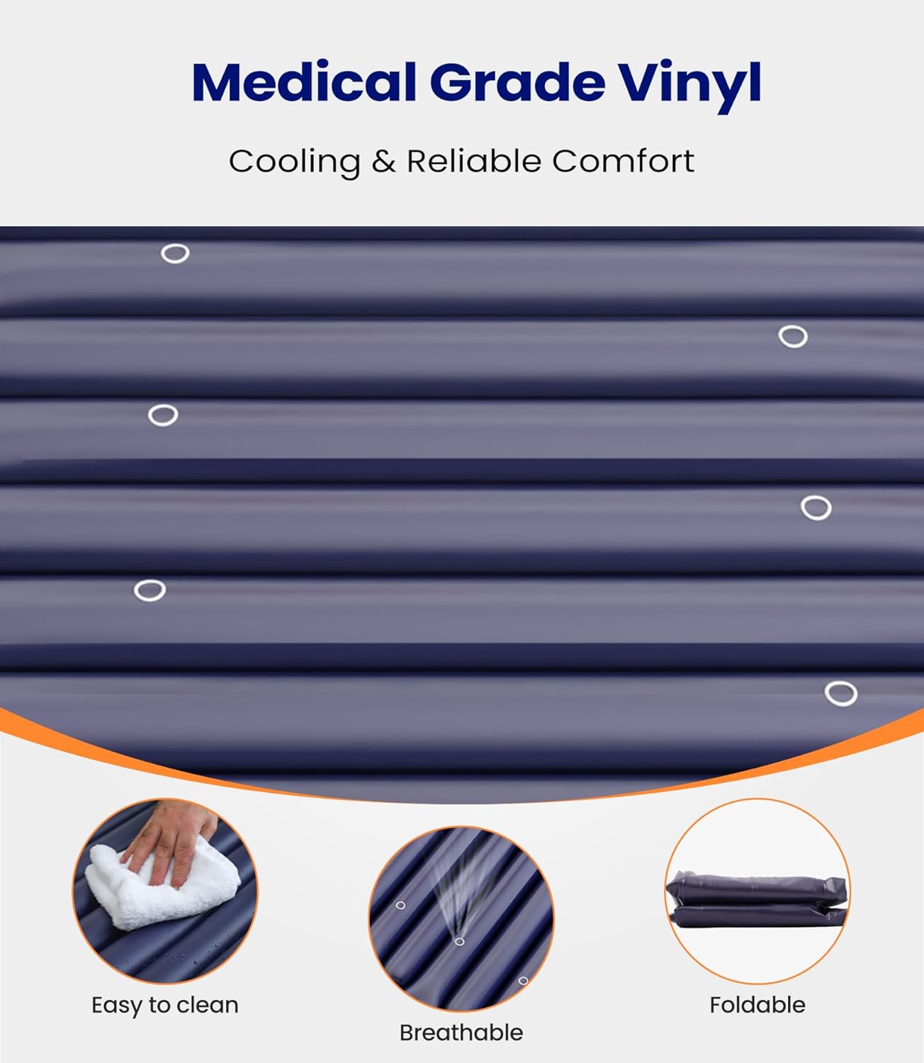 Alternating Air Pressure Mattress Pad with Adjustable Pump L900