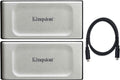 1TB Portable External SSD (2-Pack) with USB-C Cable Bundle I491