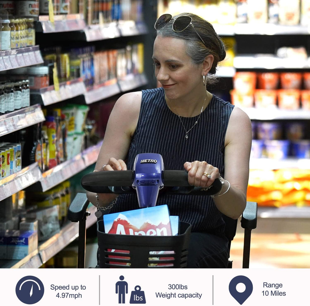 Max Sport Blue Electric Mobility Scooter G631904