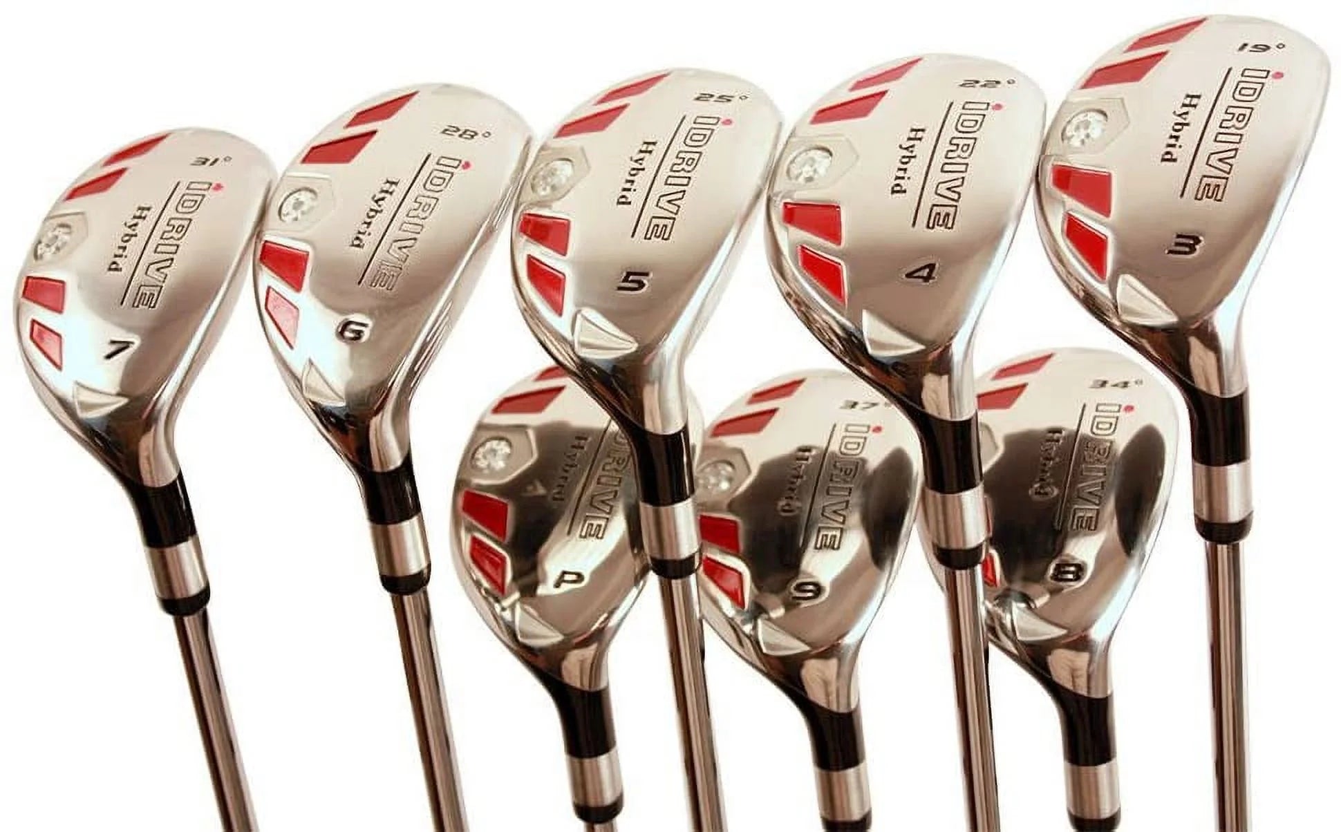 Ladies Hybrid Golf Clubs Complete Set Right Handed Oversized O34678