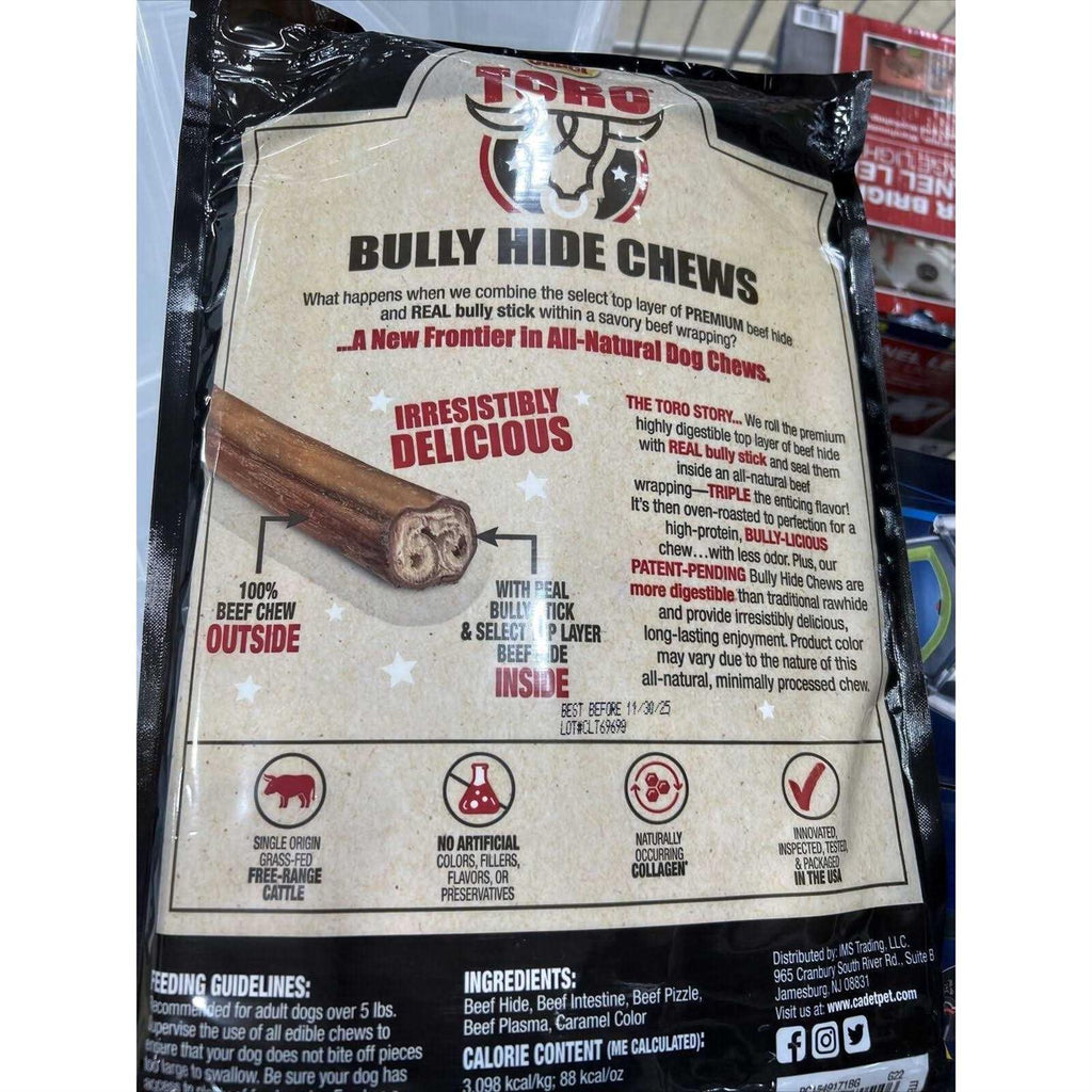 Bully Hide Sticks All-Natural Dog Chews X90014