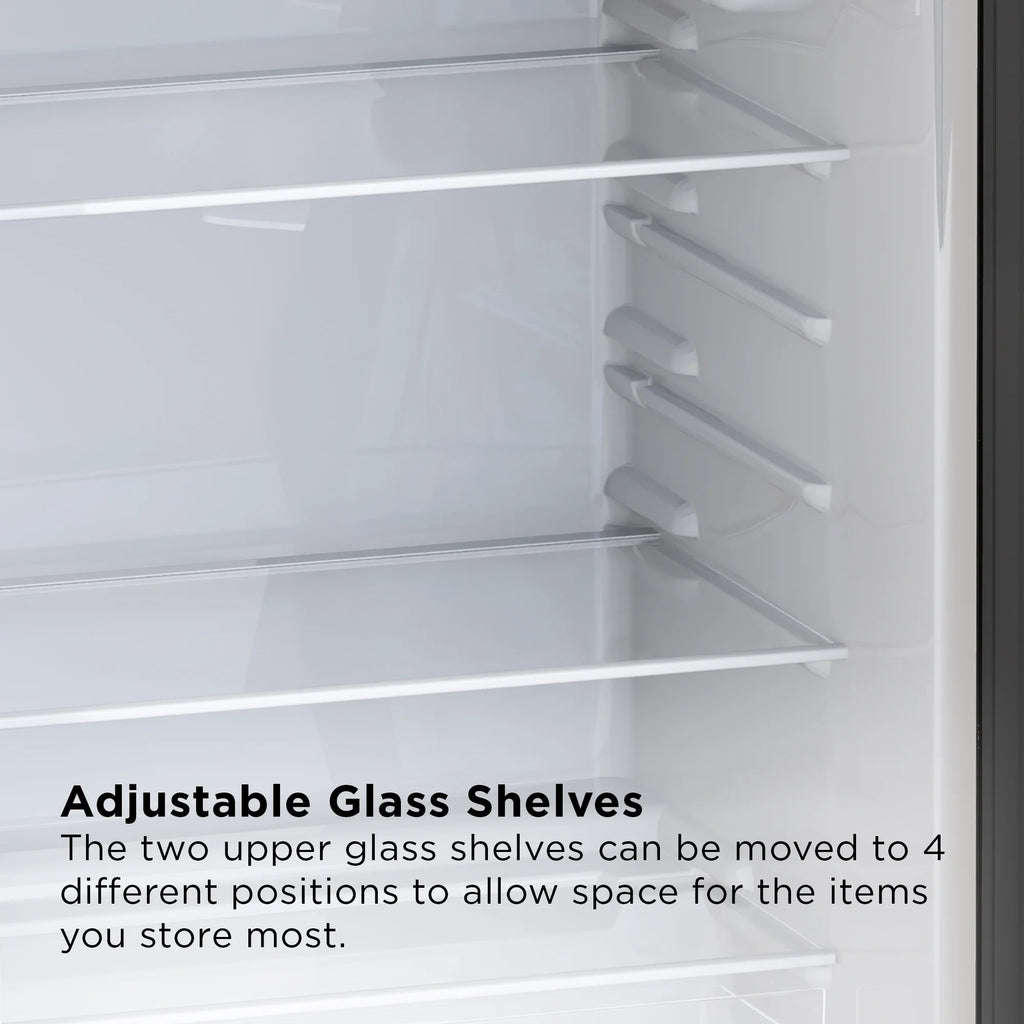 4.5 Cu. ft. Two Door Refrigerator Stainless Look O1231