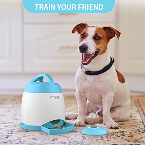 Automatic Treat Dispenser with Remote Button Blue Z916