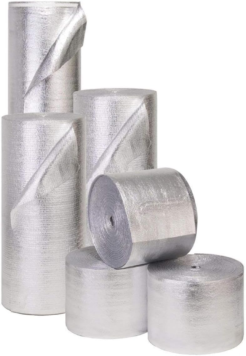 White Reflective Foam Core Garage Door Insulation Kit O363317