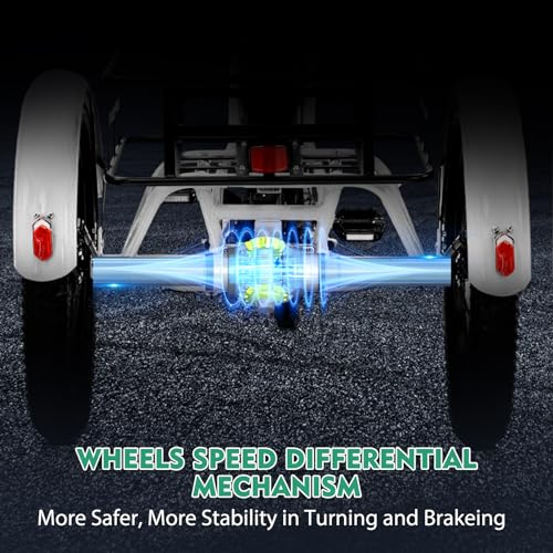 500W Folding Electric Tricycle A117