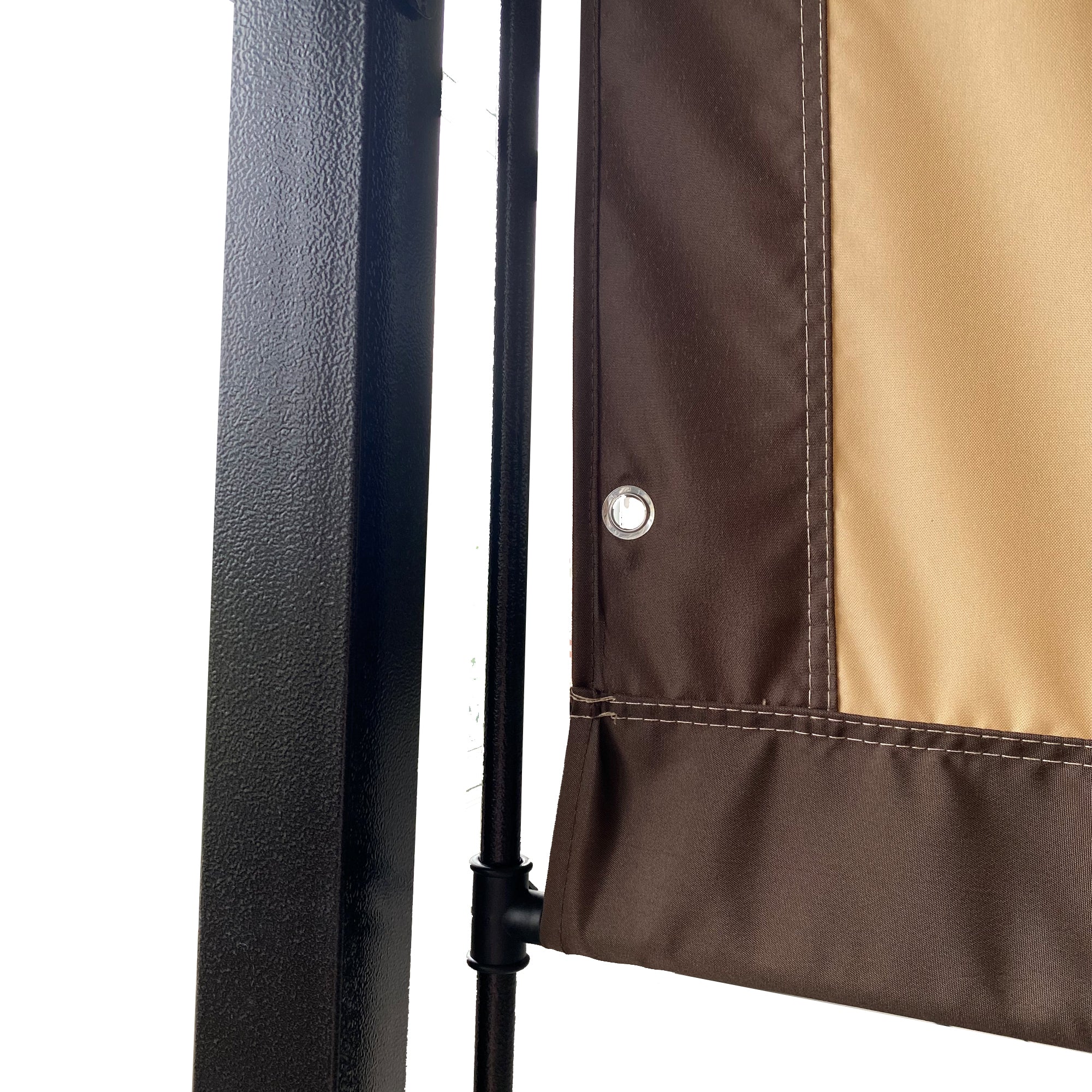 Universal Canopy Cover Replacement For 12X9 Ft Curved Outdoor Pergola O253902