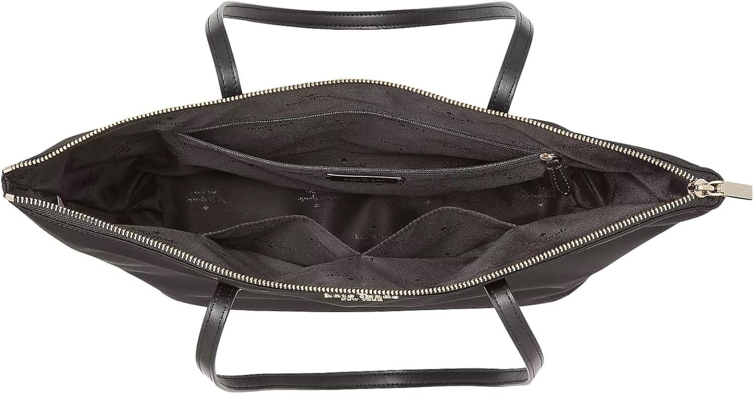 Black Large Nylon Tote B998