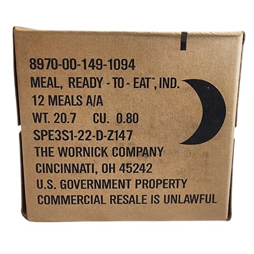 MRE (Meals Ready-to-Eat), Case B, 1 Count E362