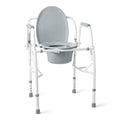 Steel Drop-Arm Commode H109995