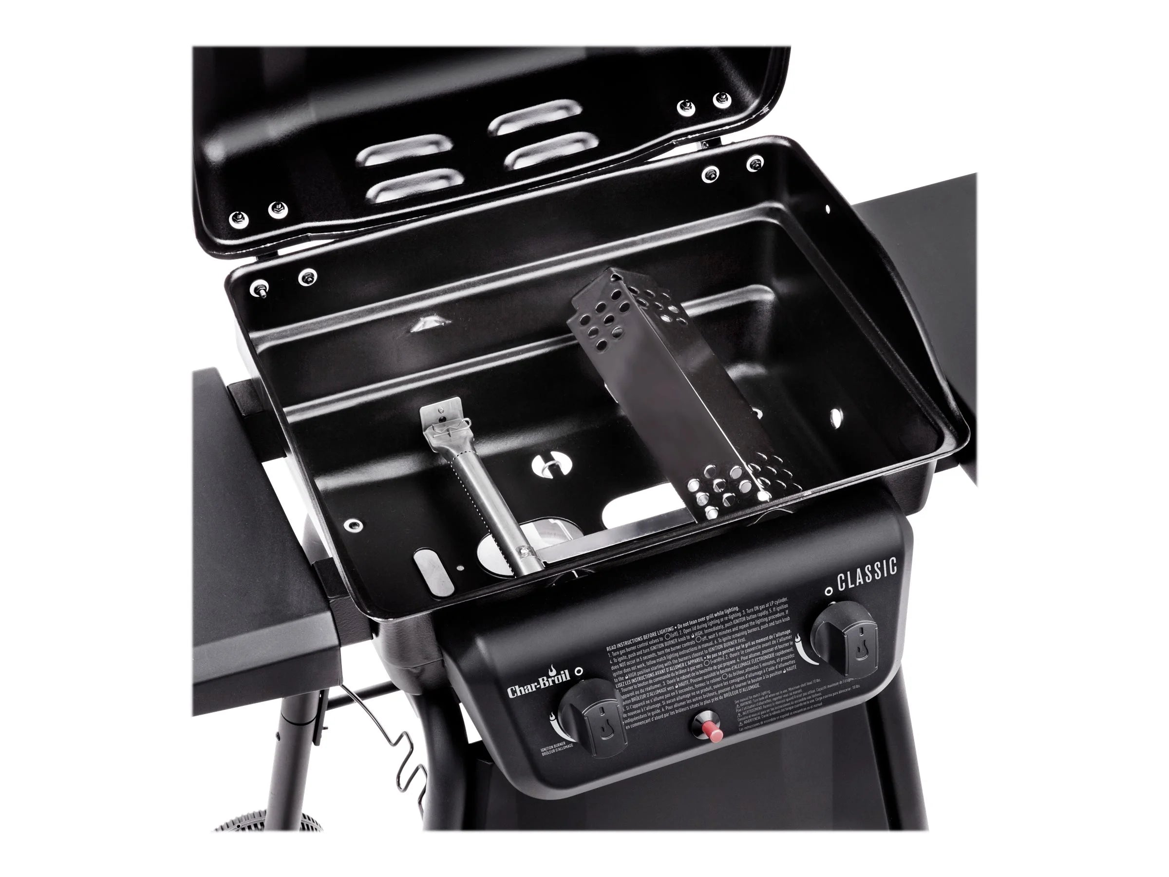 Black Gas Barbeque Grill 280 sq.in R1682