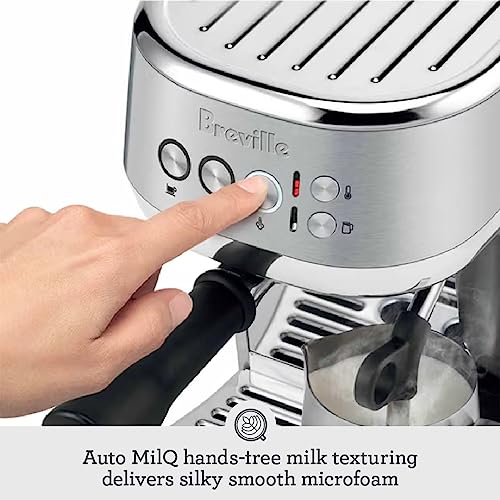 Damson Blue Espresso Machine with Auto Milk Frother I8344