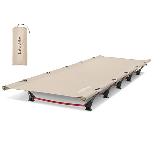 Black Ultralight Folding Camping Cot D777