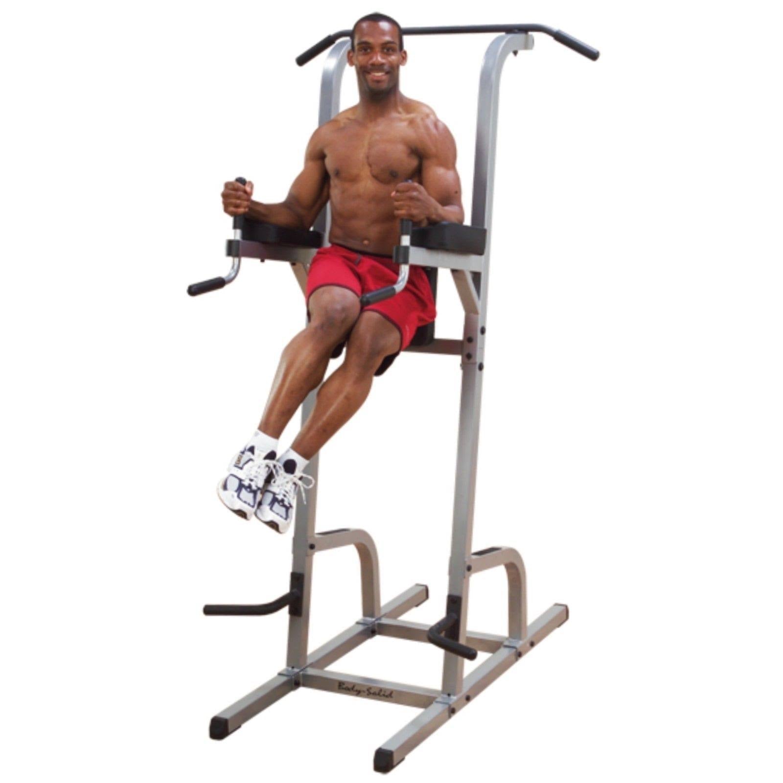 Vertical Knee Raise Dip Pull Up Station O2194