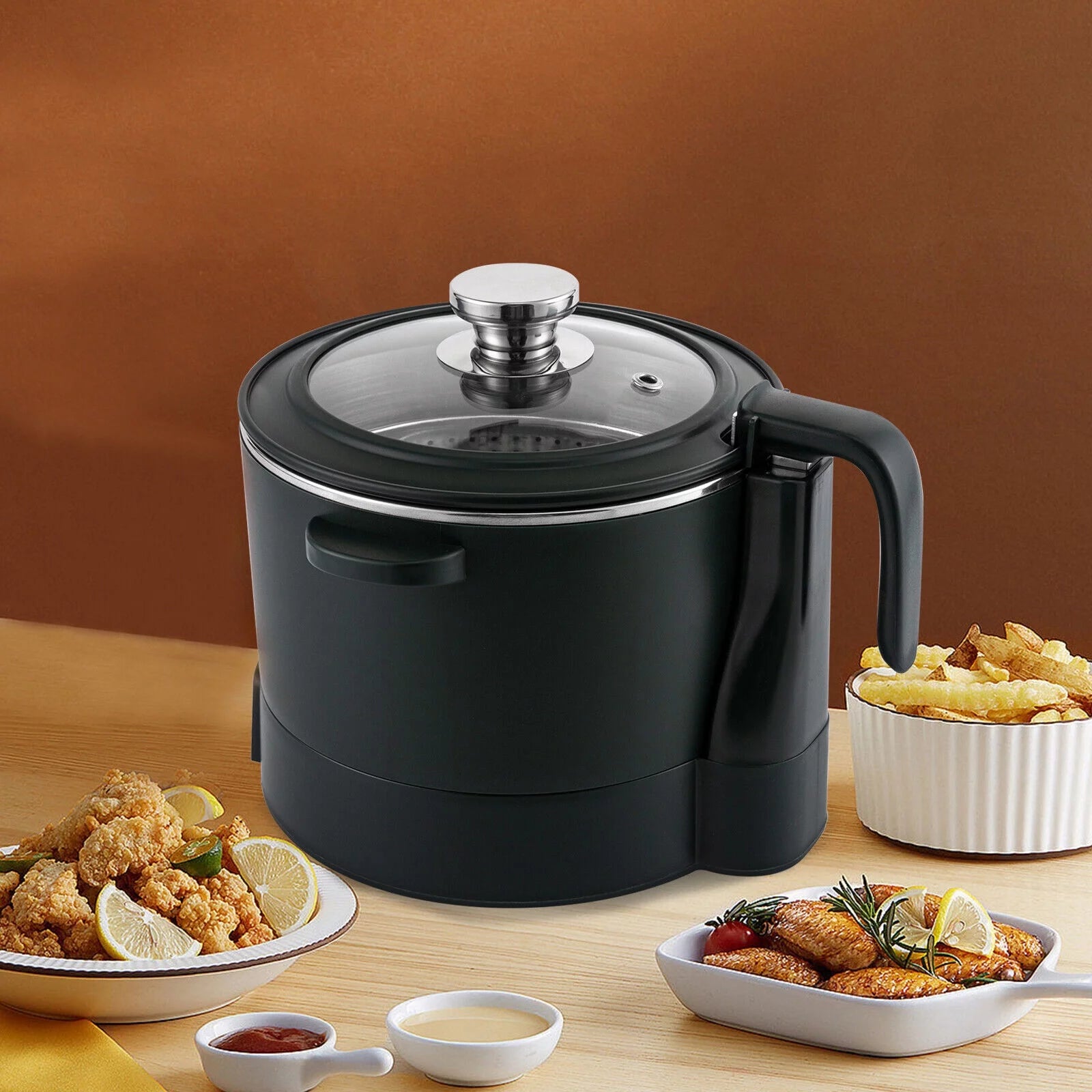 Mini 3 Liter Electric Hot Pot Cooker 1500w F113230
