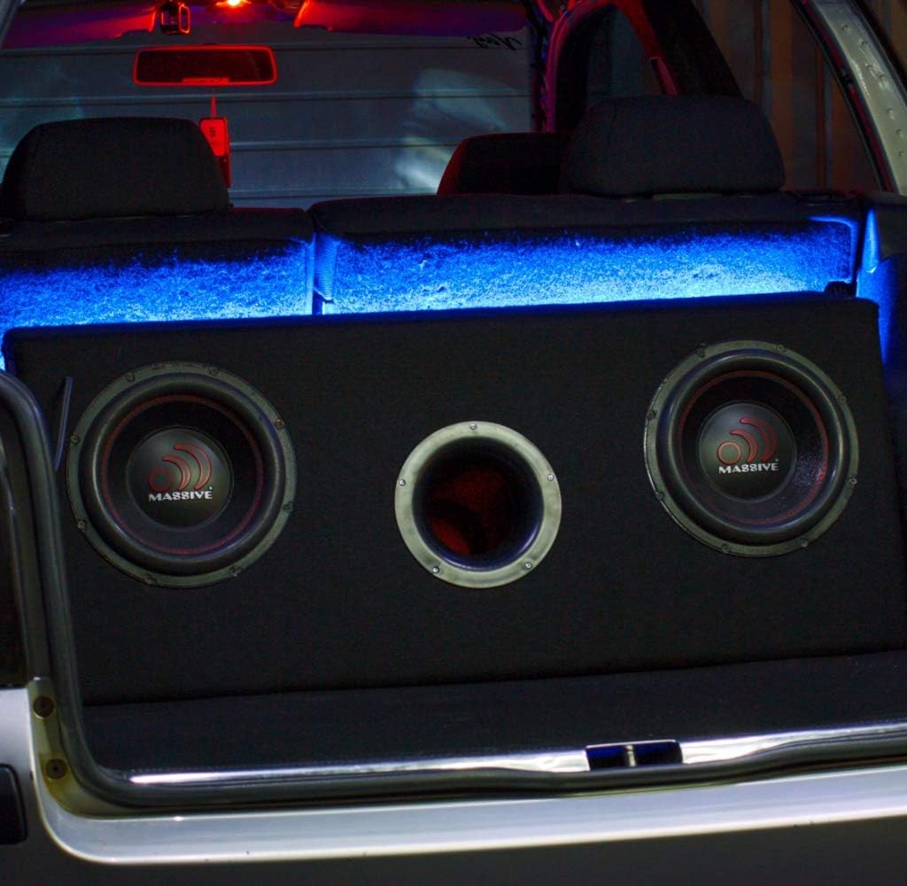 6.5 Inch Car Audio Subwoofer 250 Watt RMS Dual 4 Ohm Y772698