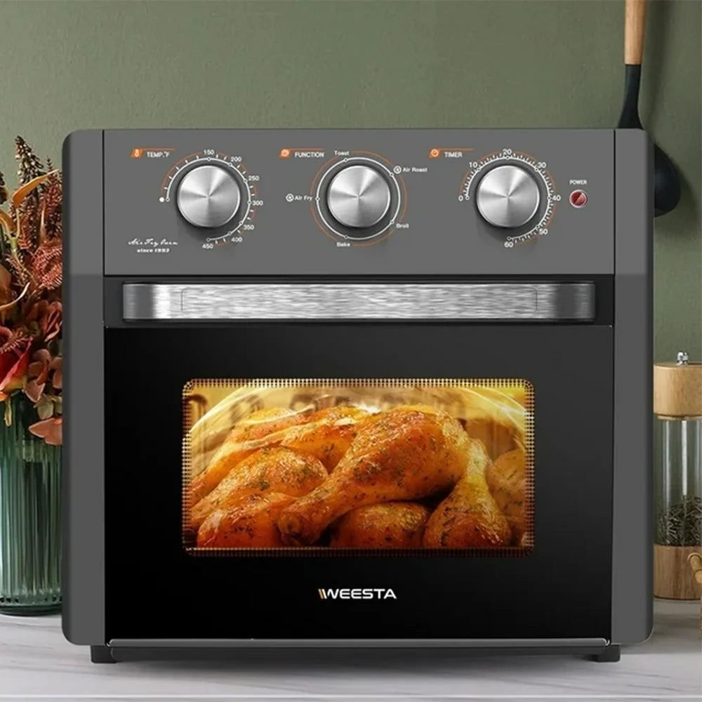 20QT 1300W Black Air Fryer Oven Combo C7453