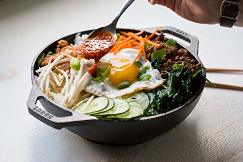 Pre-Seasoned Cast Iron Mini WOK - 6.25 Inch E13274