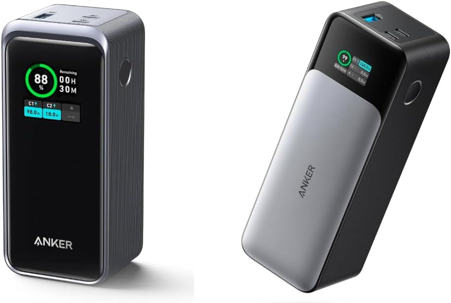 24,000mAh 3-Port Portable Charger with 140W Output Y718336