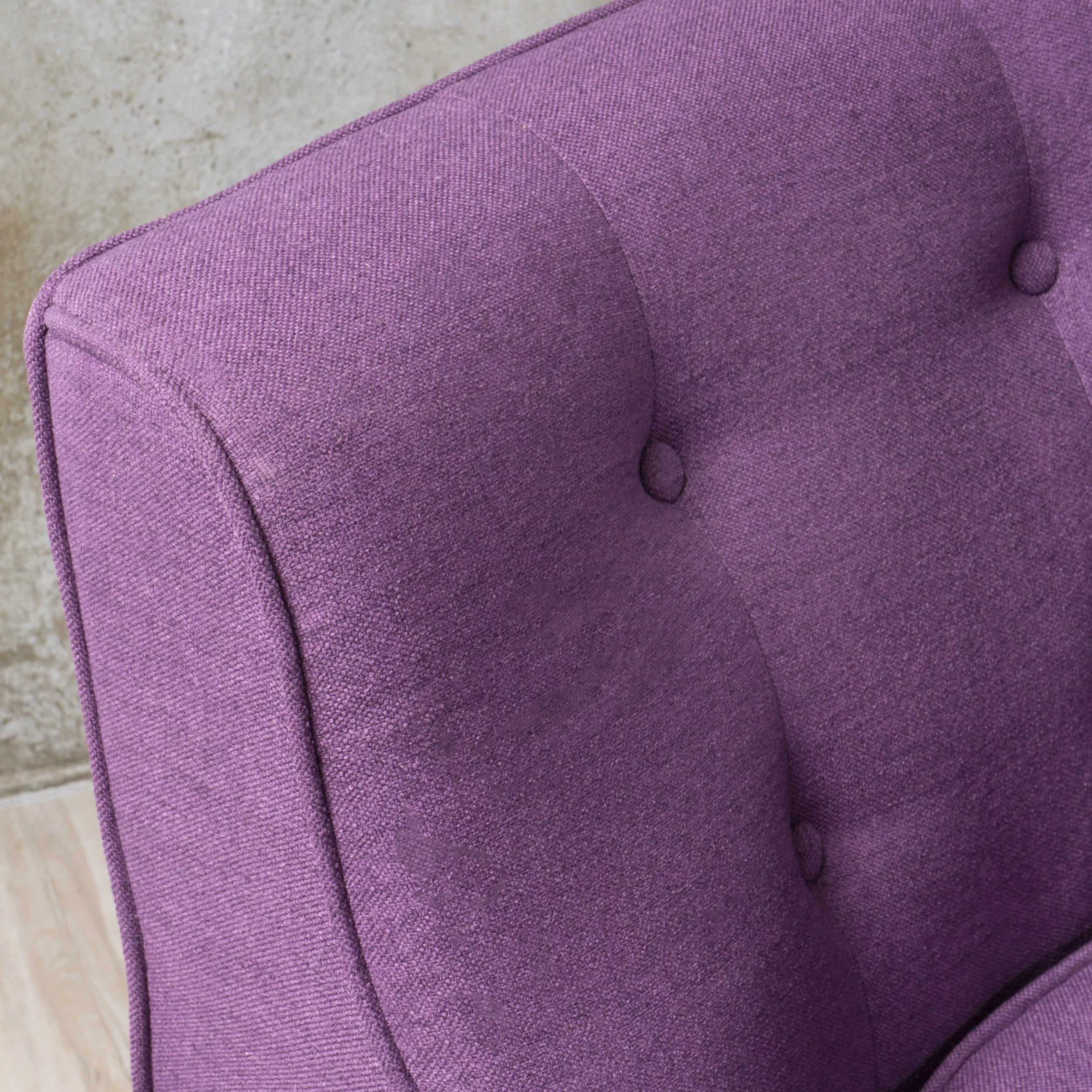 Purple Fabric Arm Chair S44066