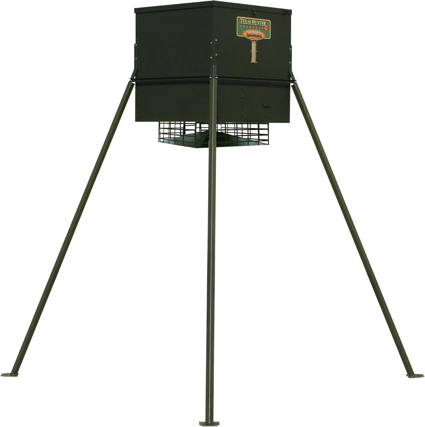 650 lb. Corn Capacity Wildlife Feeder with 8-Foot Heavy-Duty Extension Legs B242