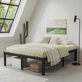 14" Queen Metal Bed Frame with Steel Slats E7114